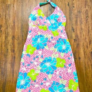 Vintage Lily Pulitzer Halter Dress